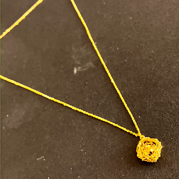 放心黄金店 足金999项链2.95克【货号60】(1号货）