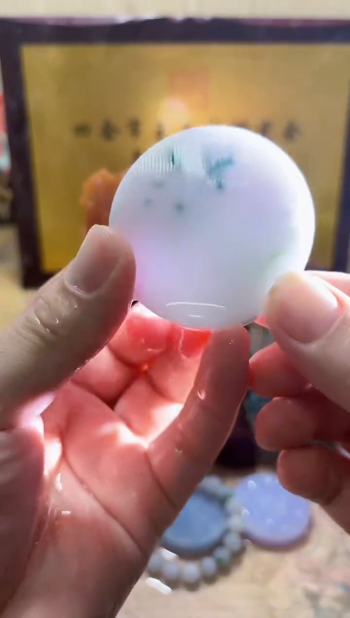 未镶嵌挂件翡翠A货常星7853