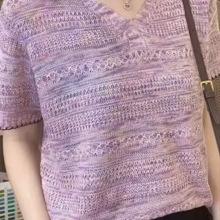 【紫色幻彩纱】时尚减龄百搭防晒小衫轻薄透气 179