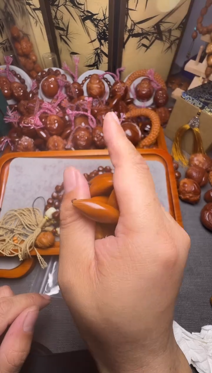 手串橄榄核柳叶核脖挂
