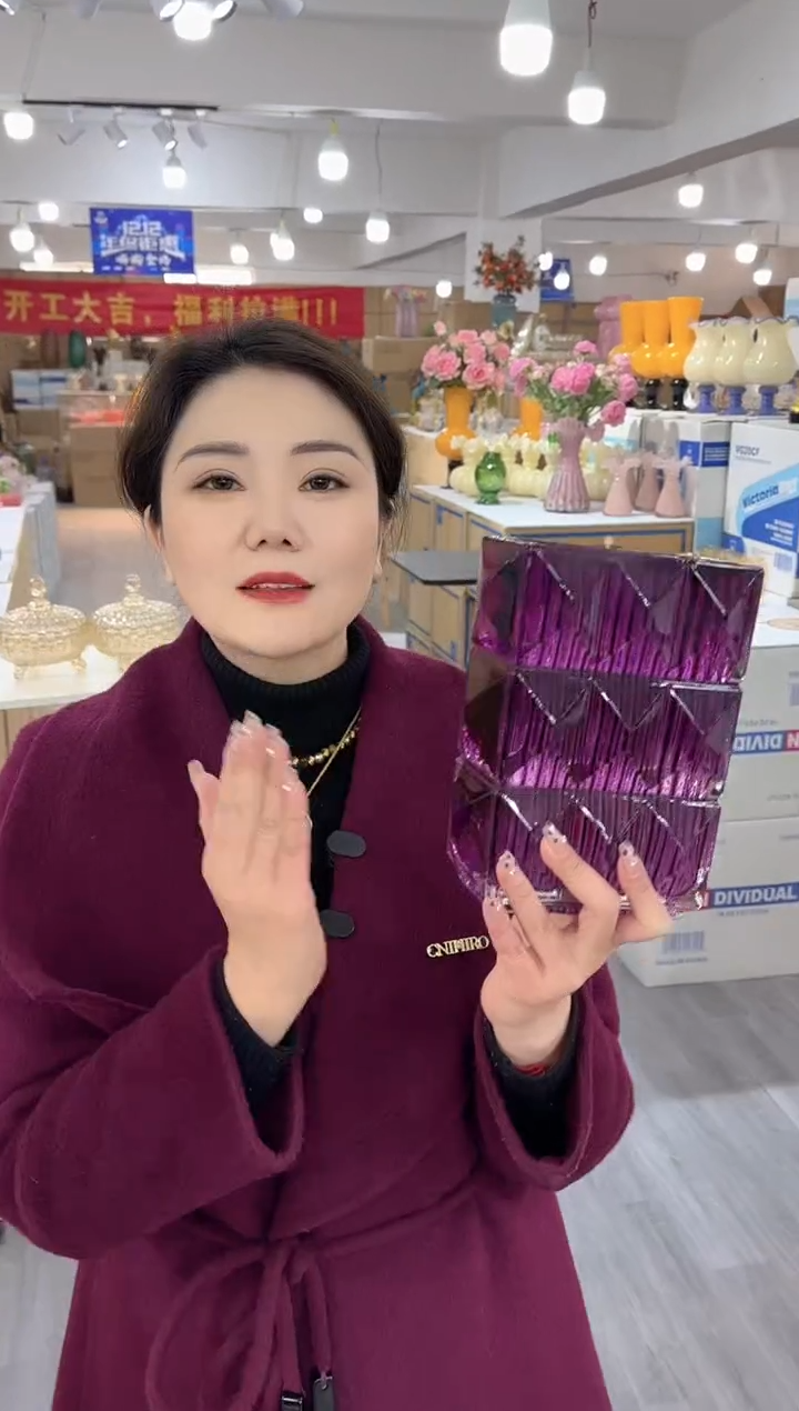 【闪购商品】琉璃椿年花器S-31晚