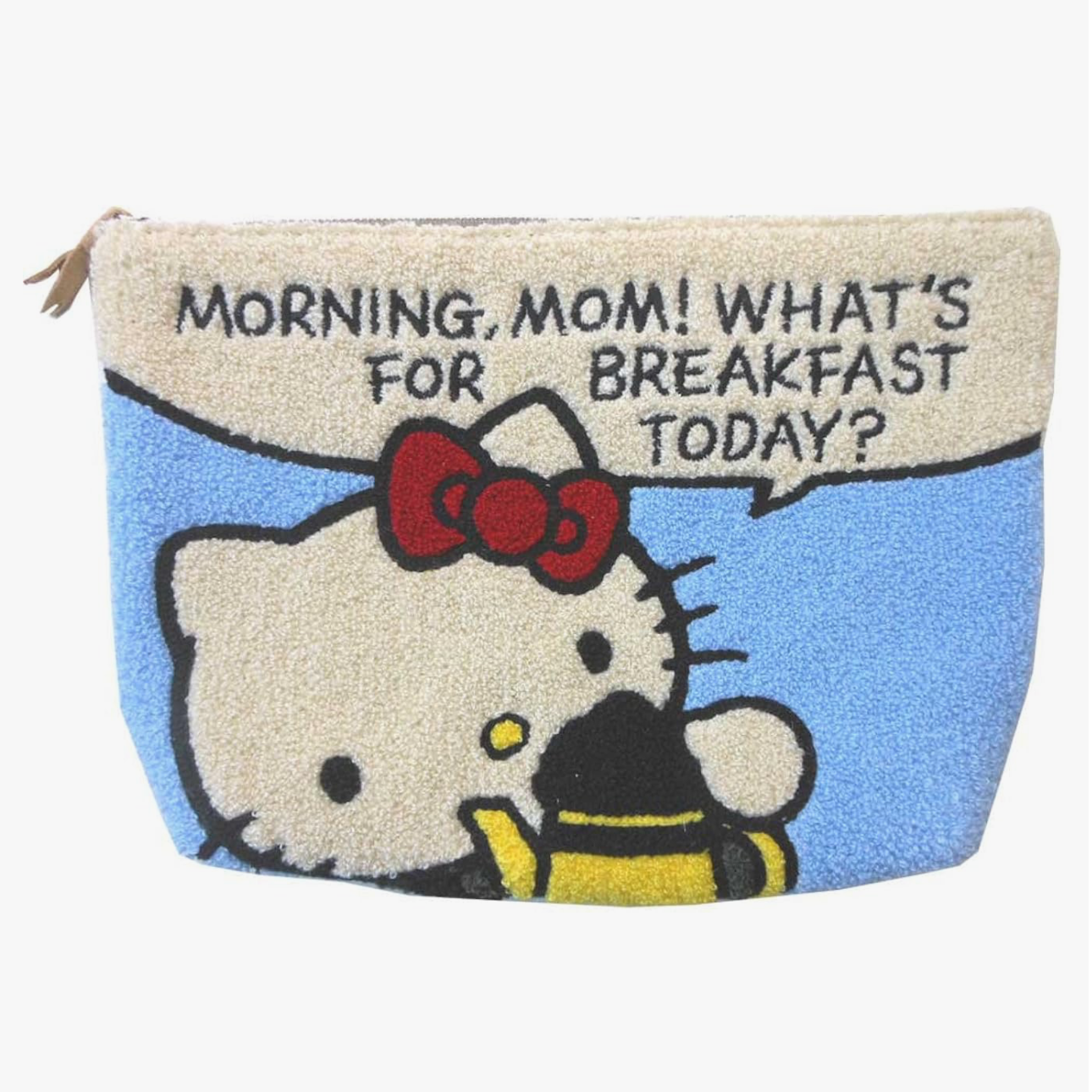 【大阪限定】Hello Kitty 摇粒绒洗漱包 KT水壶