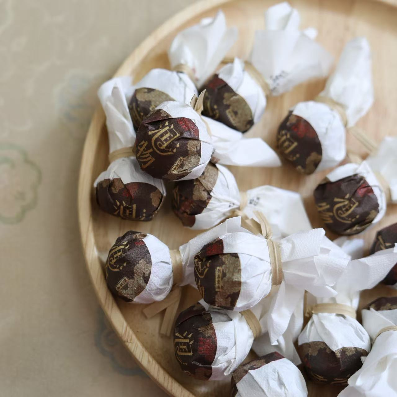 2018年润物熟茶龙珠