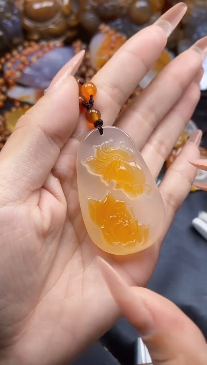玛瑙/玉髓颈饰未镶嵌ll