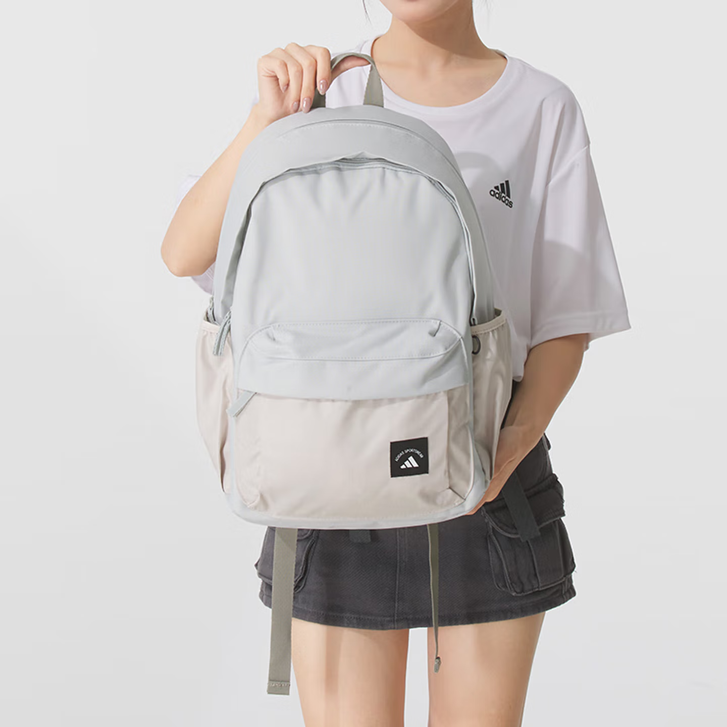 adidas/阿迪达斯2025新款防水包旅行休闲背包书包电脑包KC0264