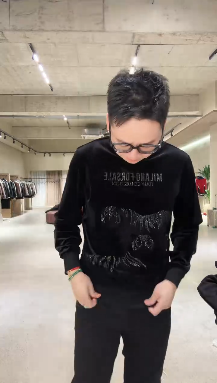 套头款男士丝绒卫衣175 48码（130斤以内）