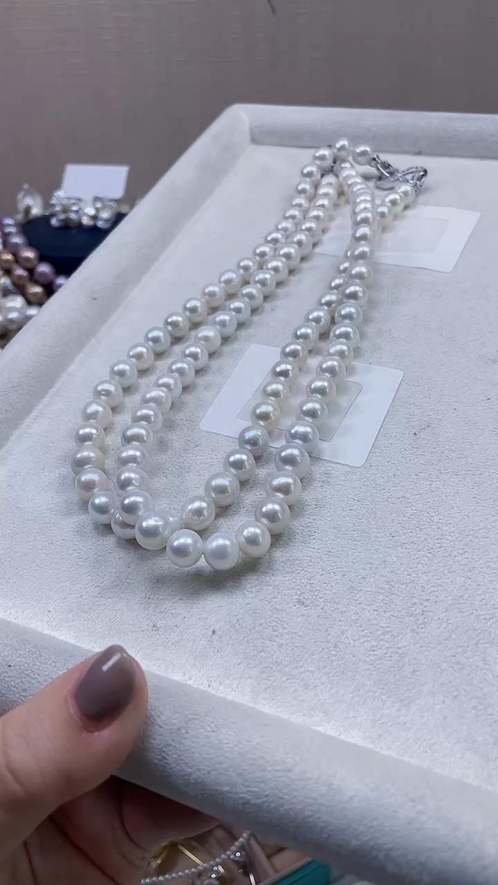 未镶嵌项链淡水珍珠【纯恬饰品】（多样性发货发一）