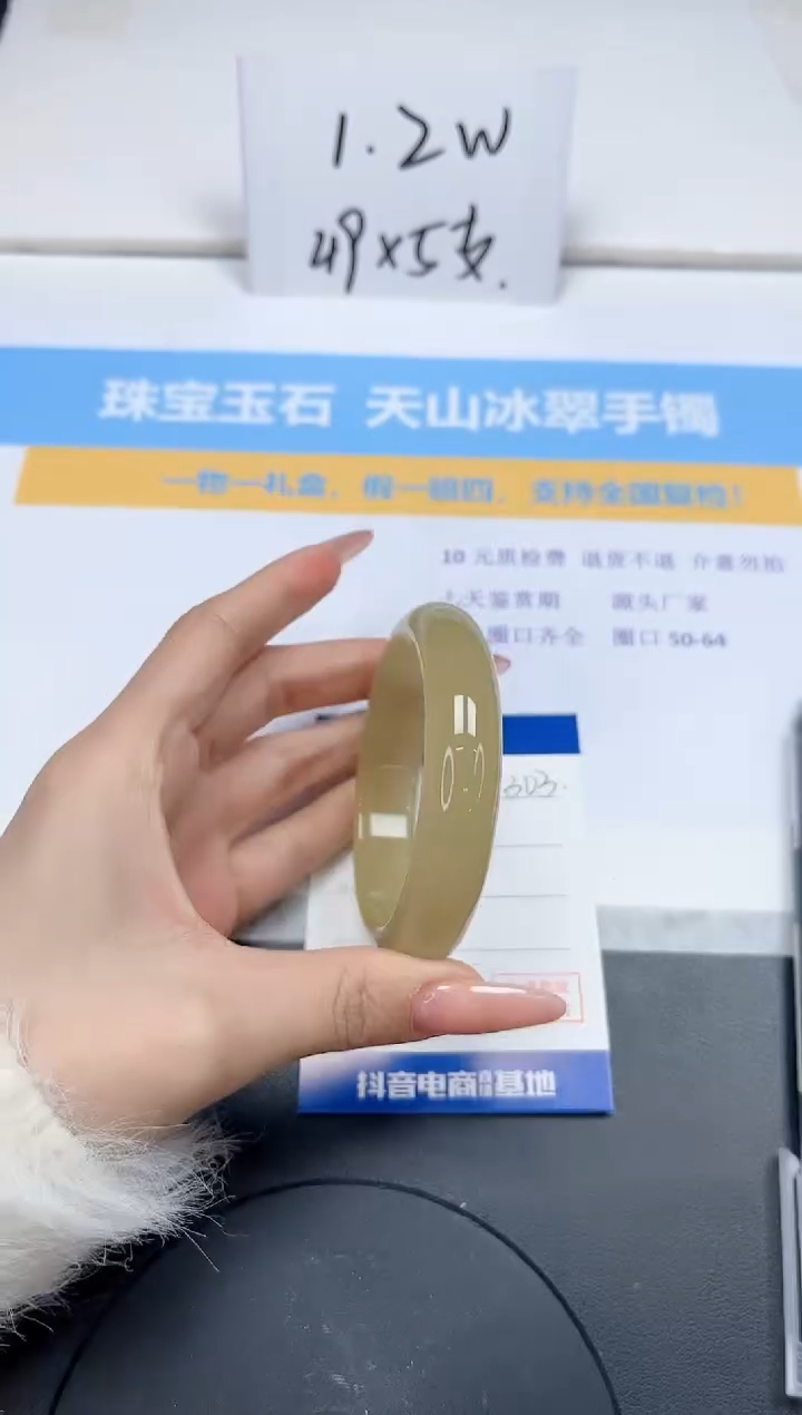 【闪购商品】石英质玉手镯未镶嵌303-56
