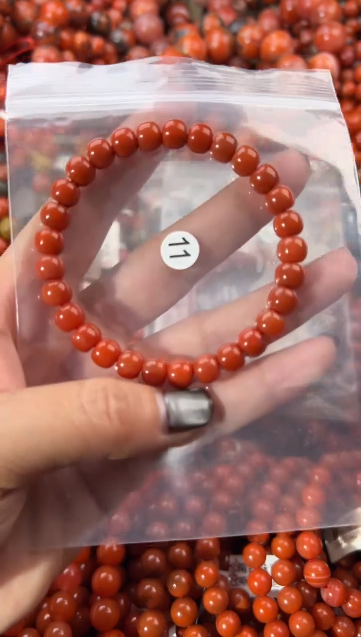 未镶嵌手串南红玛瑙7