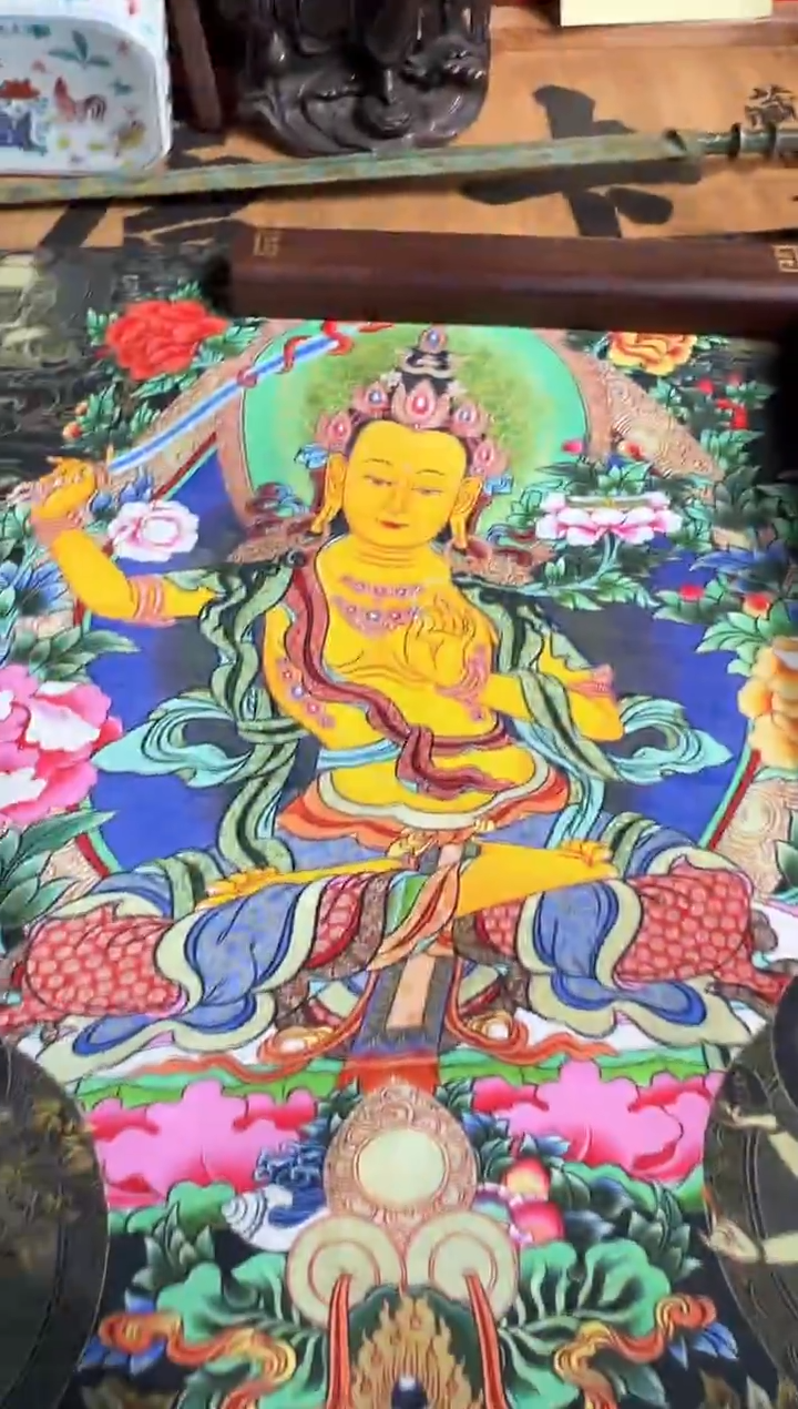 卷轴画卷轴画奥奥的唐卡