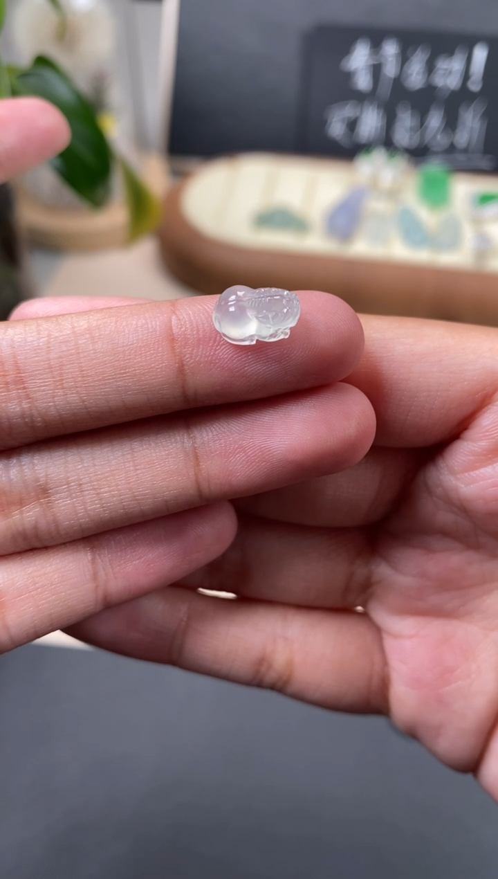 【闪购商品】翡翠颈饰未镶嵌翡翠冰晴裸石