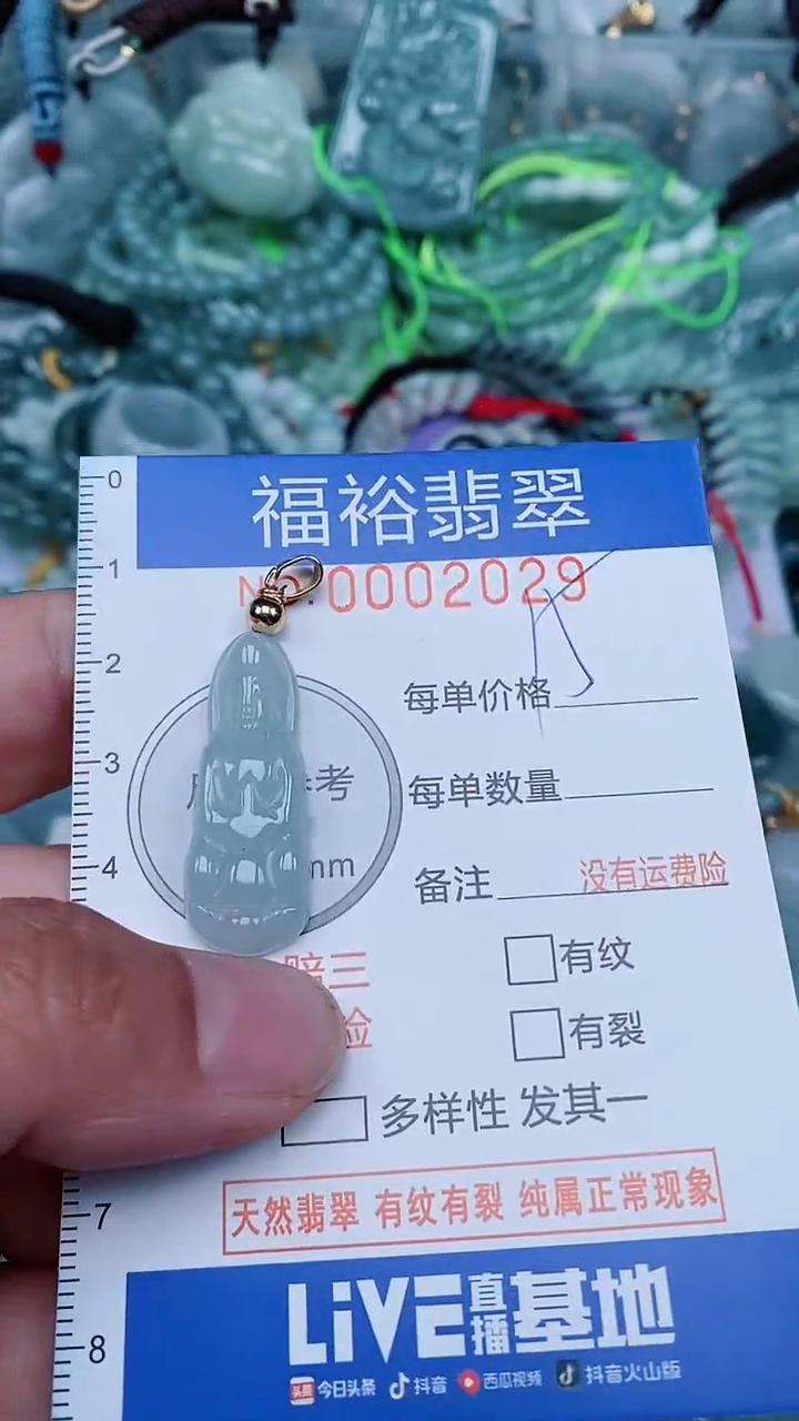 【闪购商品】翡翠颈饰未镶嵌...0002029