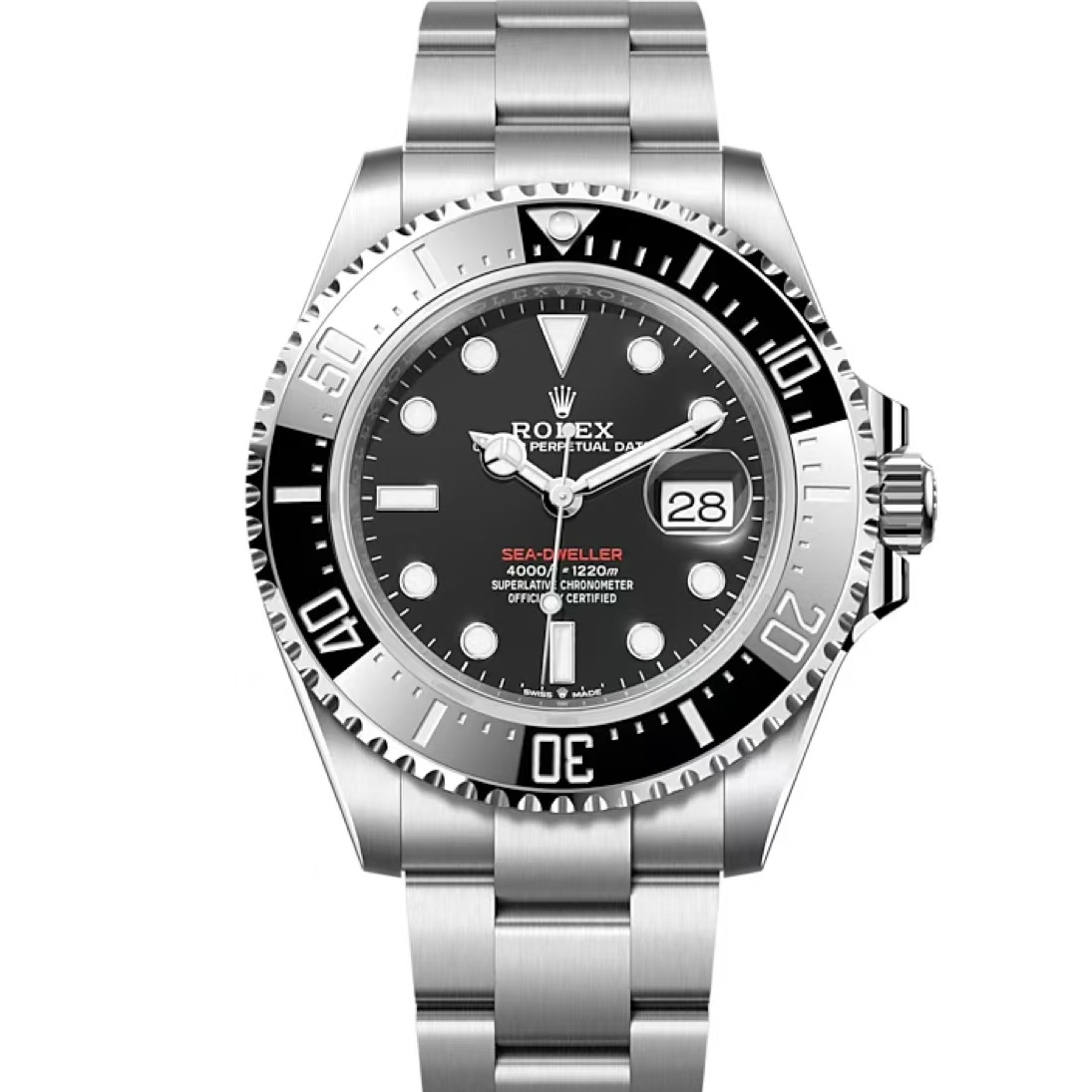 95新 Rolex/劳力士 哈奢馆/名表/单红海使/23年全套/126600