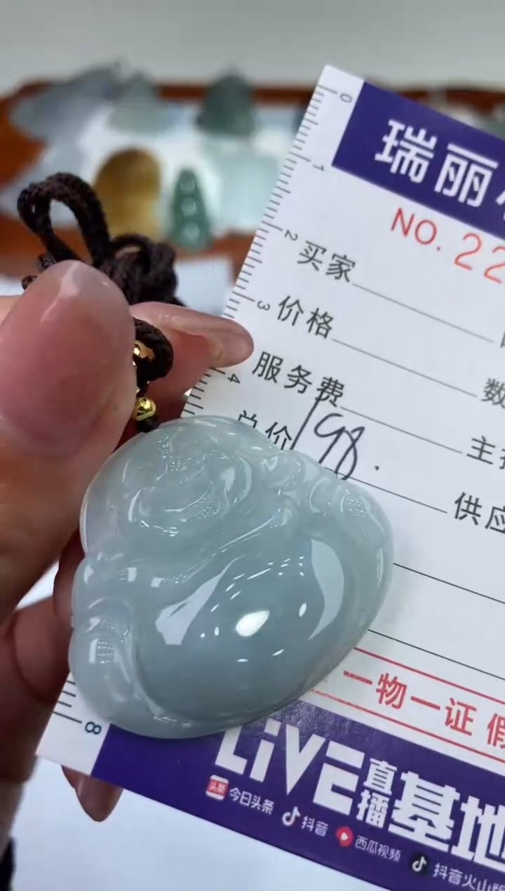 【闪购商品】翡翠颈饰未镶嵌2201021  