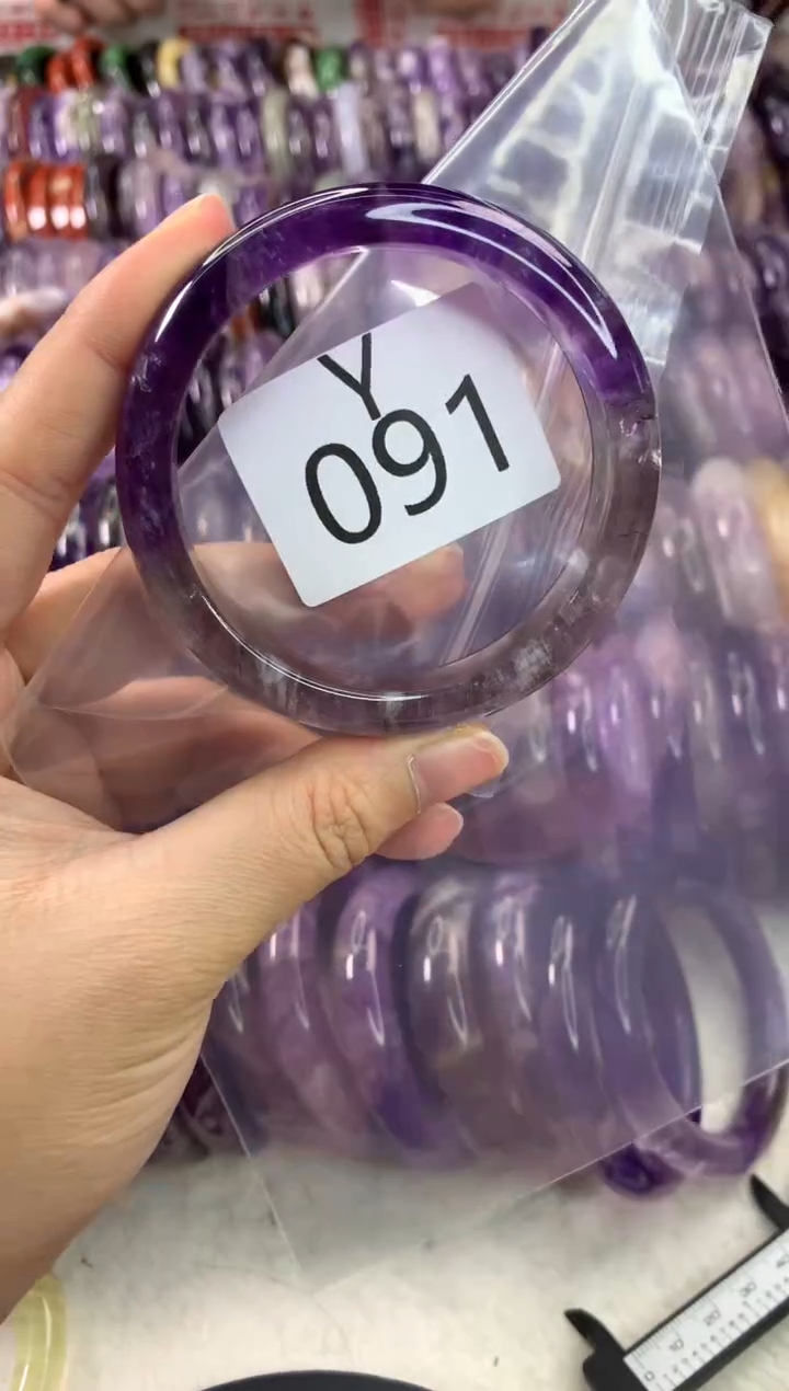 【闪购商品】水晶水晶手镯Y未镶嵌091-56