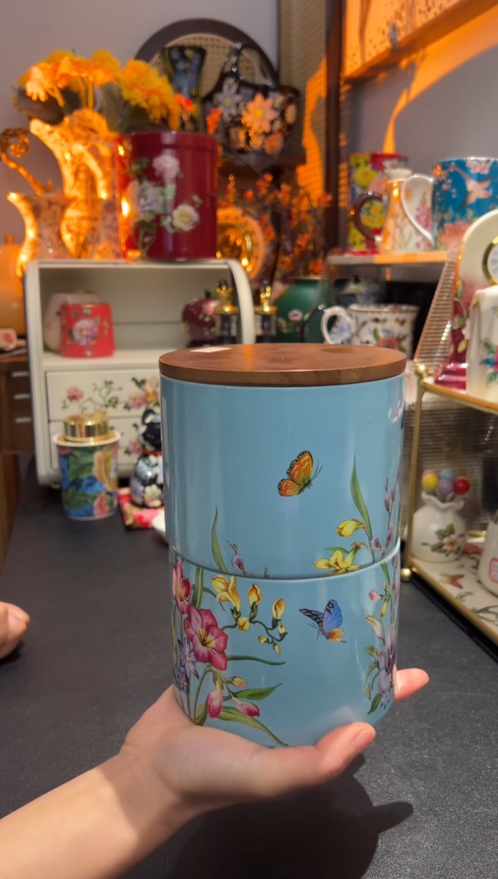 外贸陶瓷家居百货-储物罐