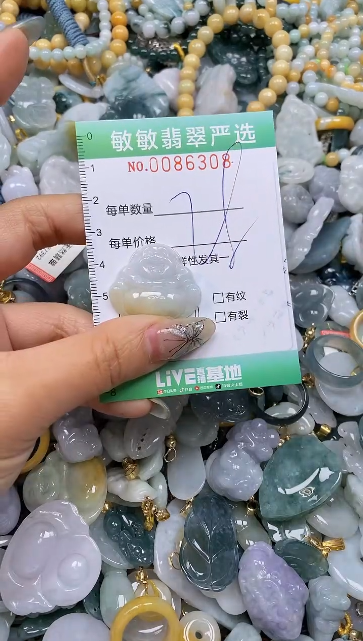 【闪购商品】翡翠颈饰未镶嵌闪购0086308