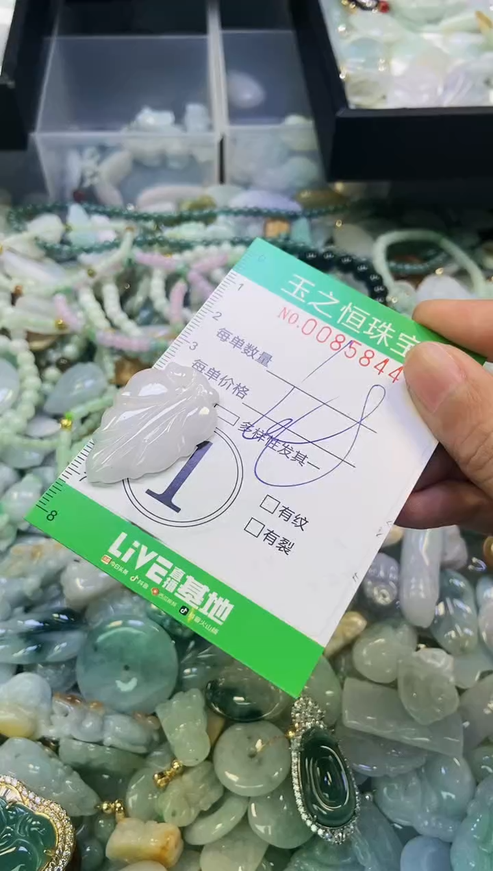 翡翠未镶嵌颈饰闪购0085844