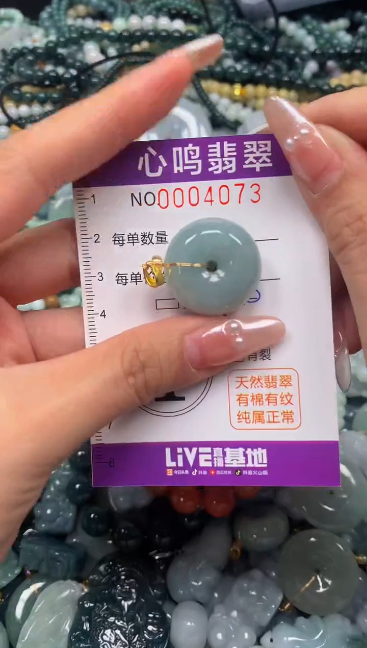 颈饰未镶嵌翡翠闪购004073
