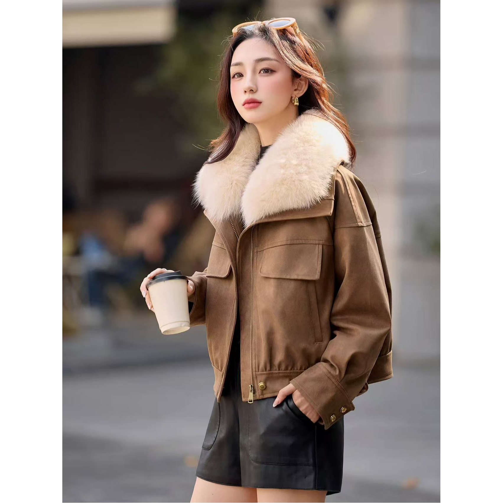 小个子短款女2025冬季新款韩版保暖外套