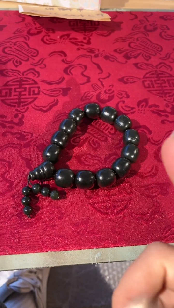 【闪购商品】和田玉挂件未镶嵌19 塔青手串