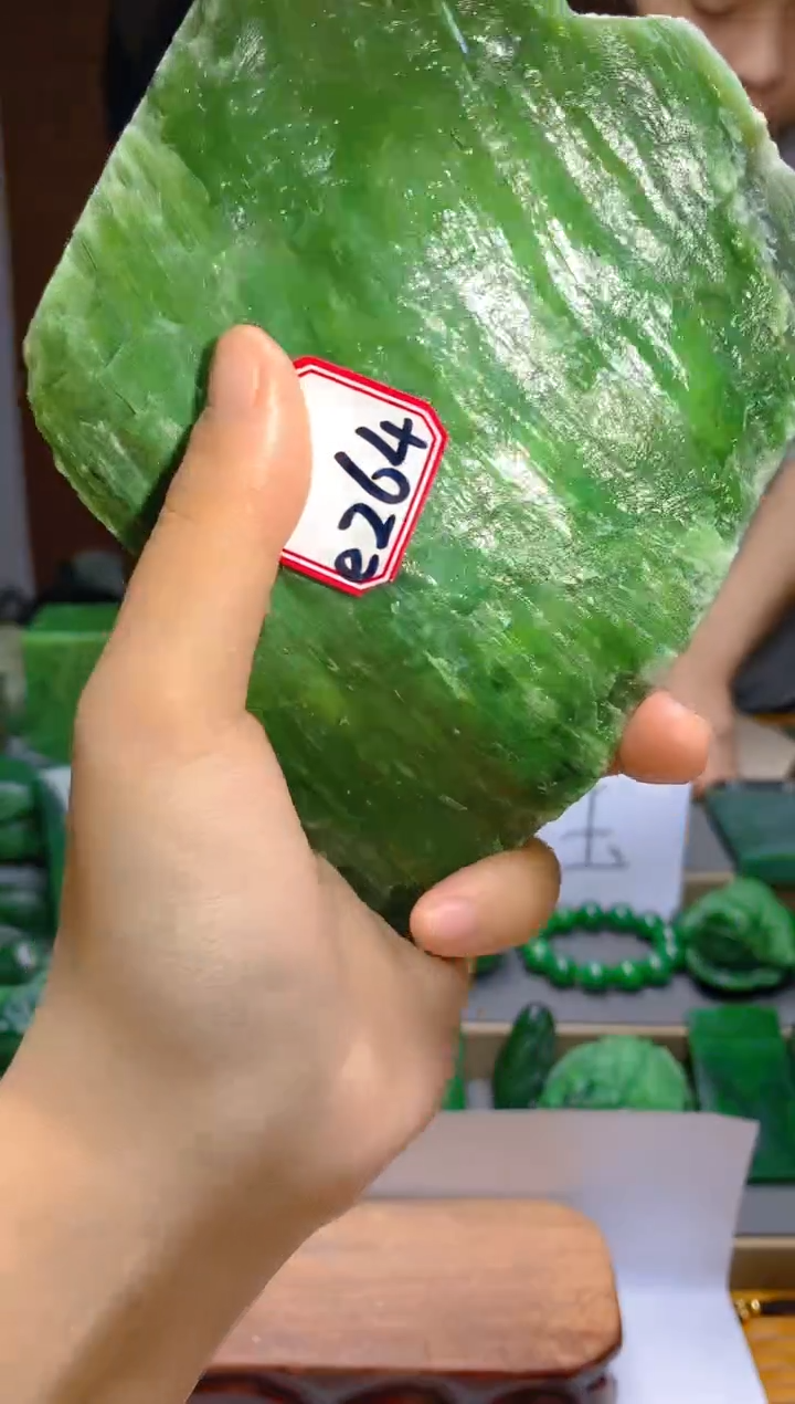 【闪购商品】和田玉（碧玉）珠宝半成品未镶嵌1