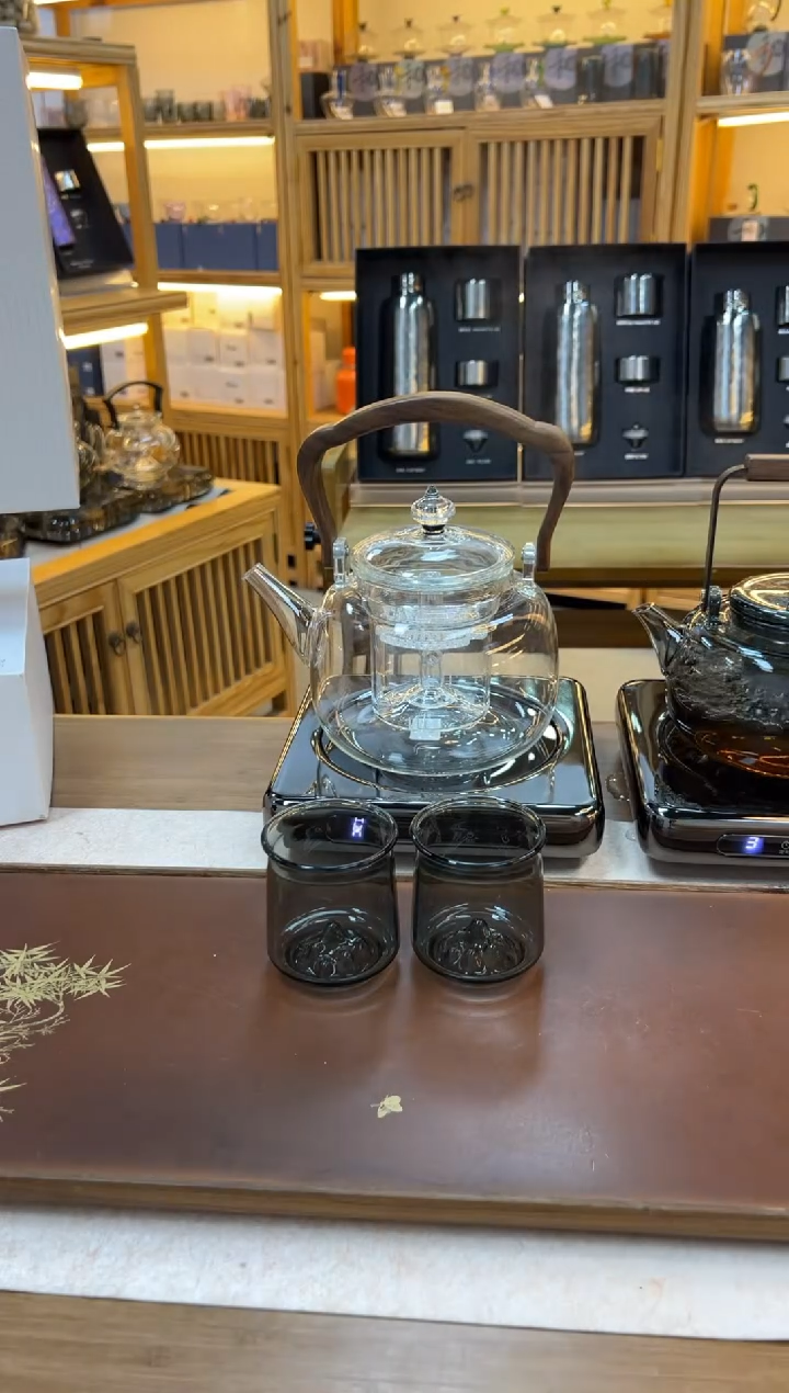 【闪购商品】s2砚台枪灰+元璟壶透明+2观山杯烟灰