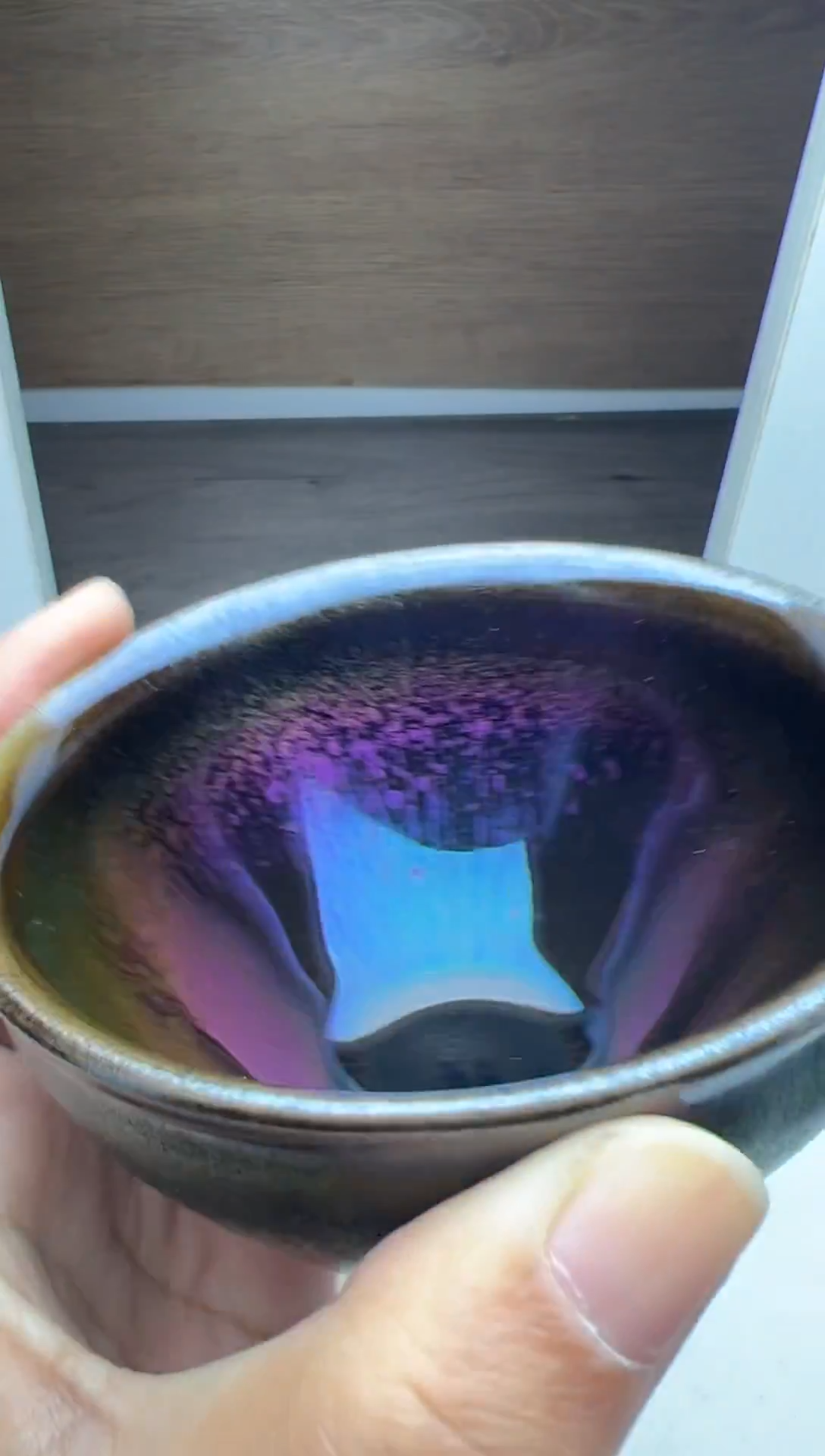 茶盏建窑建盏 七彩极光10