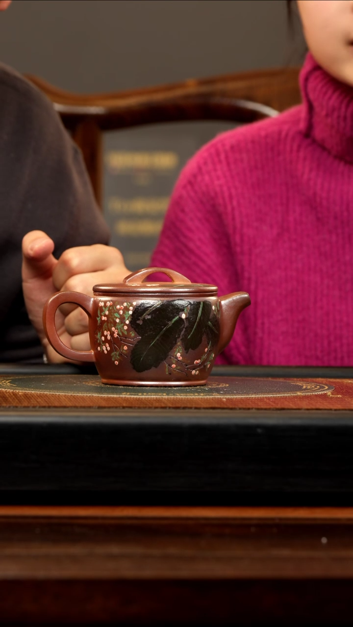 【闪购商品】紫砂茶壶WPR 柴烧 汉瓦 251cc