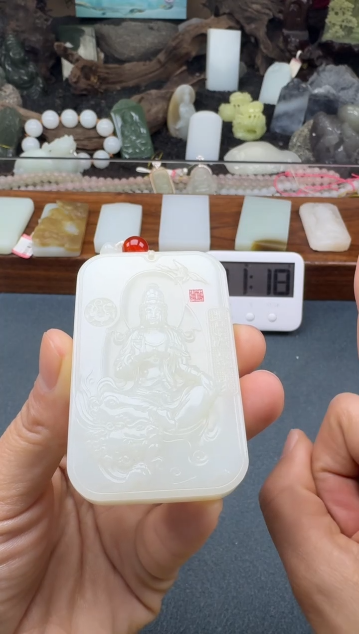 【闪购商品】和田玉未镶嵌颈饰多多