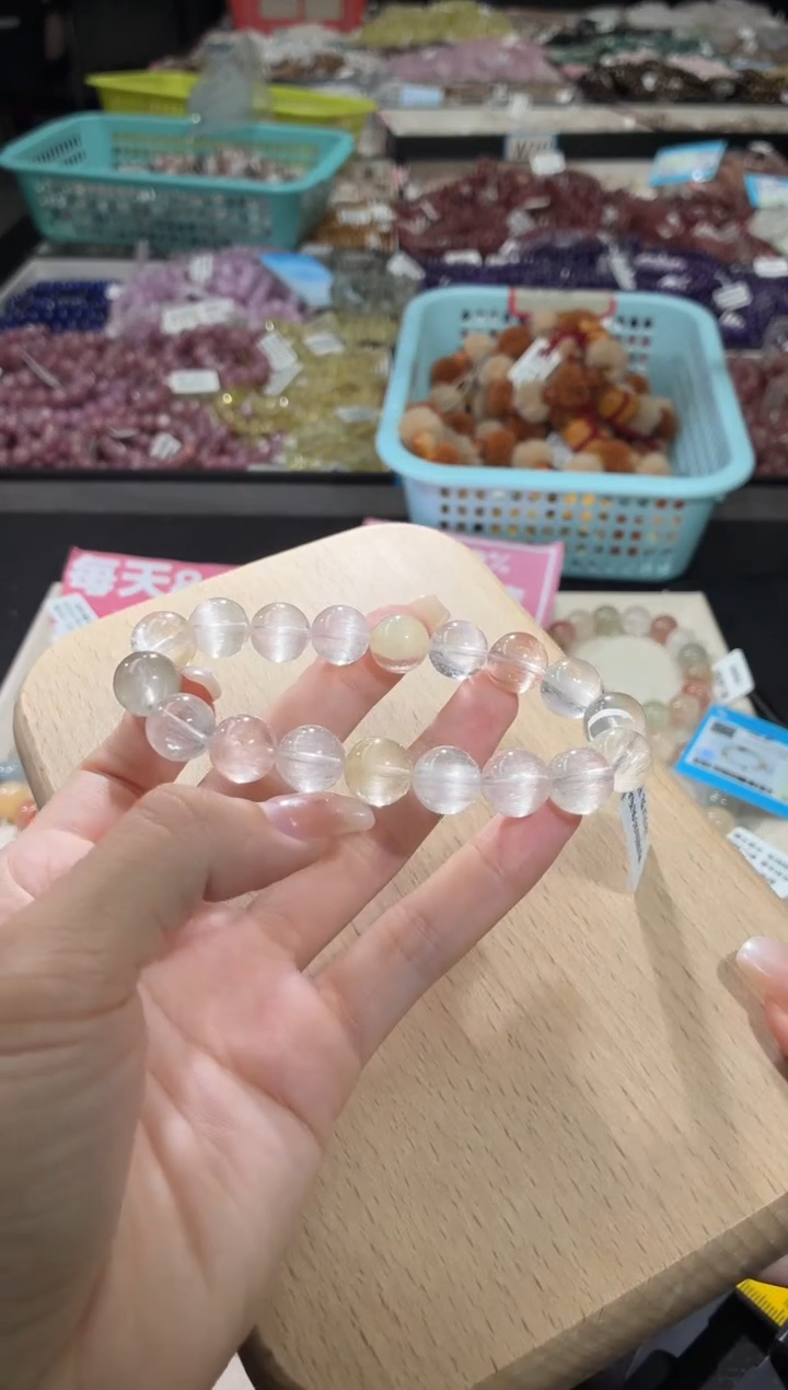 未镶嵌手链水晶408号 多样性发一G  11+