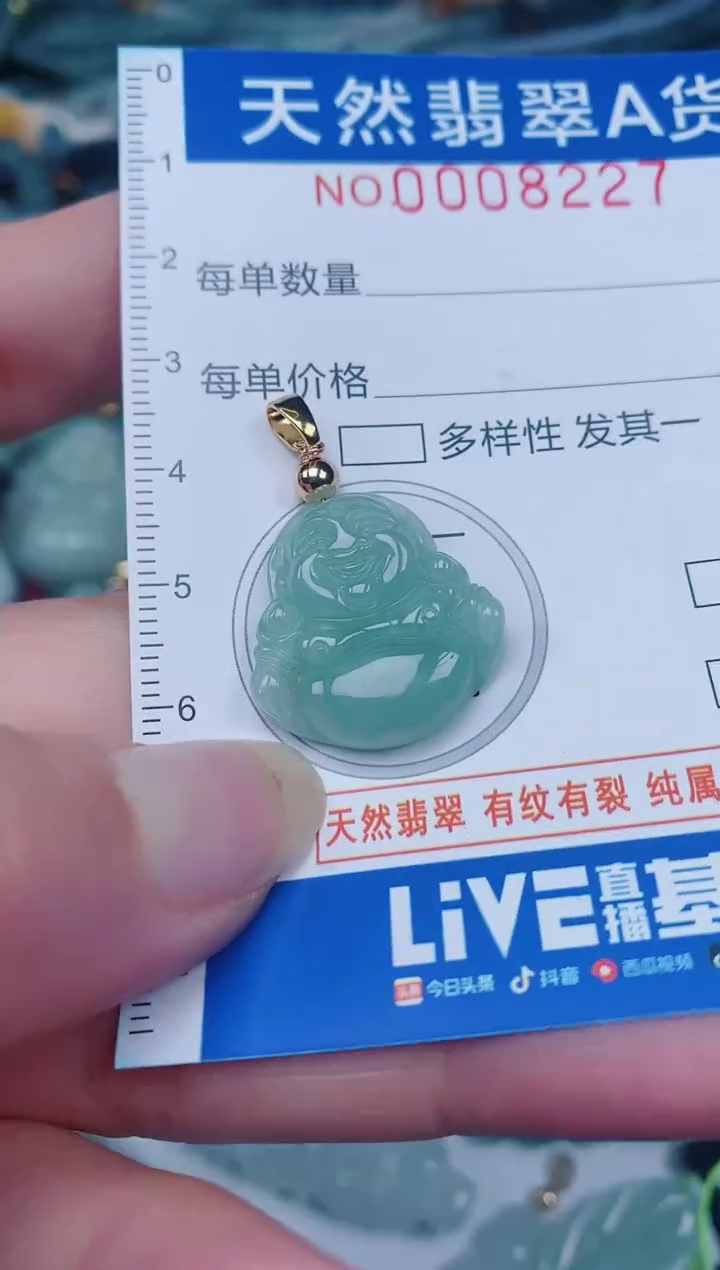 颈饰未镶嵌翡翠00008227