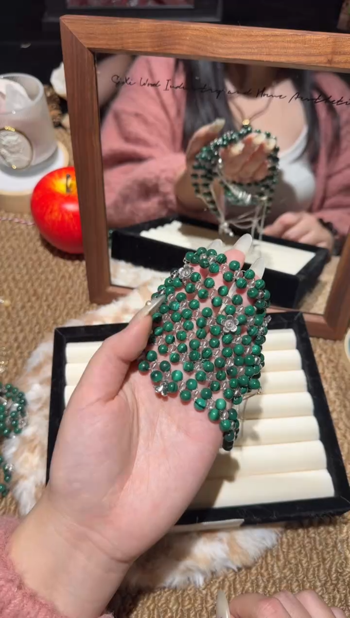 未镶嵌孔雀石手链02多样性发货 发其一