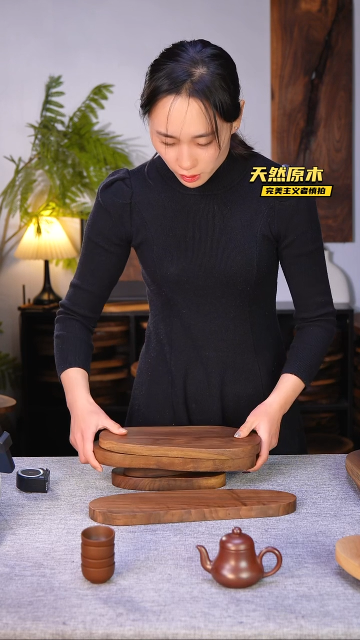 木北美黑胡桃原木.干裂疤结不属于商品质量问题完美主义者慎拍