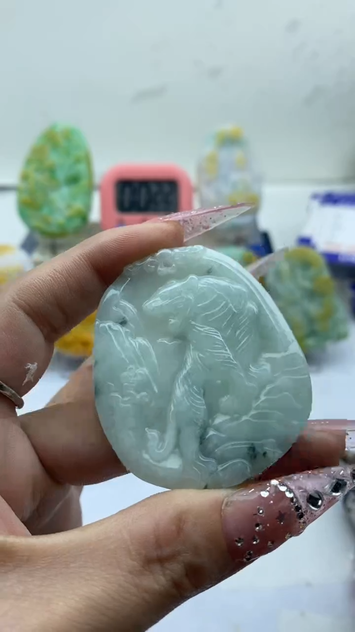 【闪购商品】翡翠颈饰未镶嵌挂件