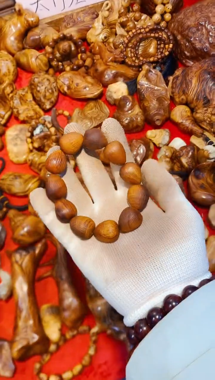 柏木（崖柏）38北太行崖柏手把件手串