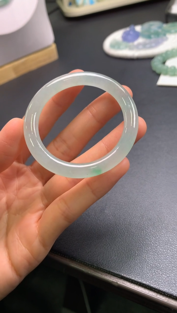 未镶嵌定制翡翠0869598154（44*6*6.9）