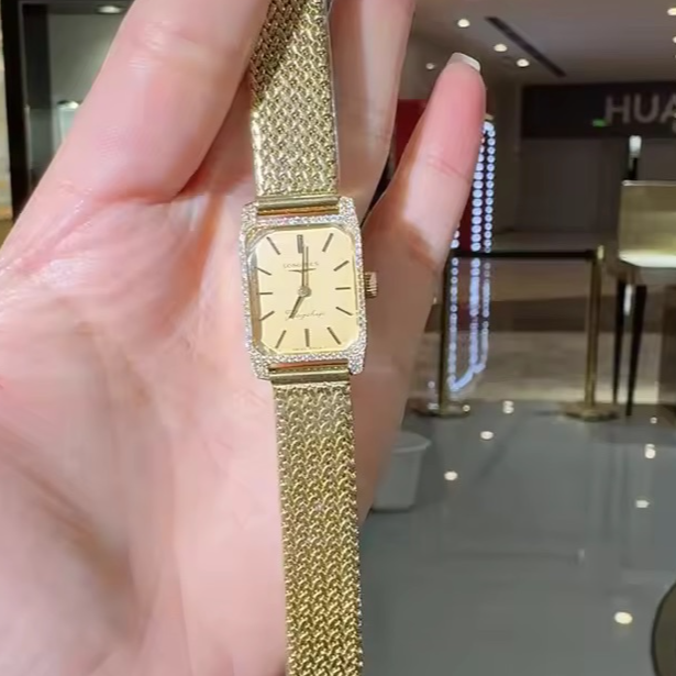 95新 Longines/浪琴 手动机械后钻18*21mm/公价32999/wh9134