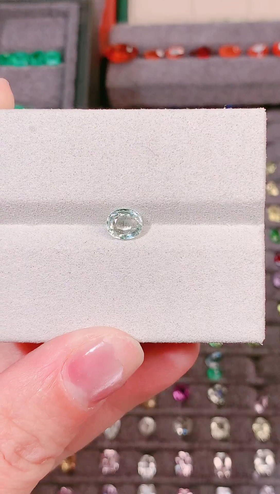 未镶嵌珠宝半成品碧玺1.06ct