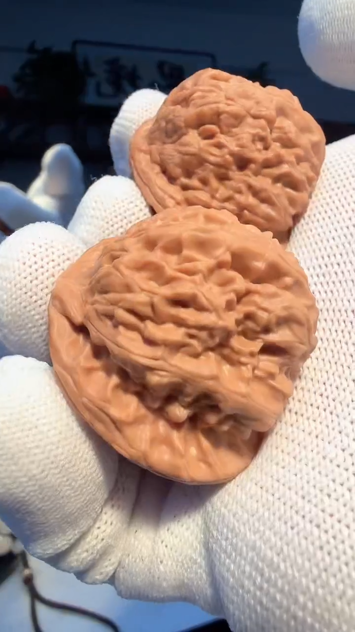 把件文玩核桃008 大白狮子41