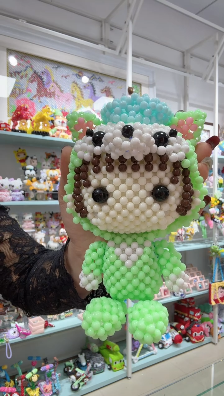 亚克力1260卡6糖果珠变装杰拉多尼材料包1套