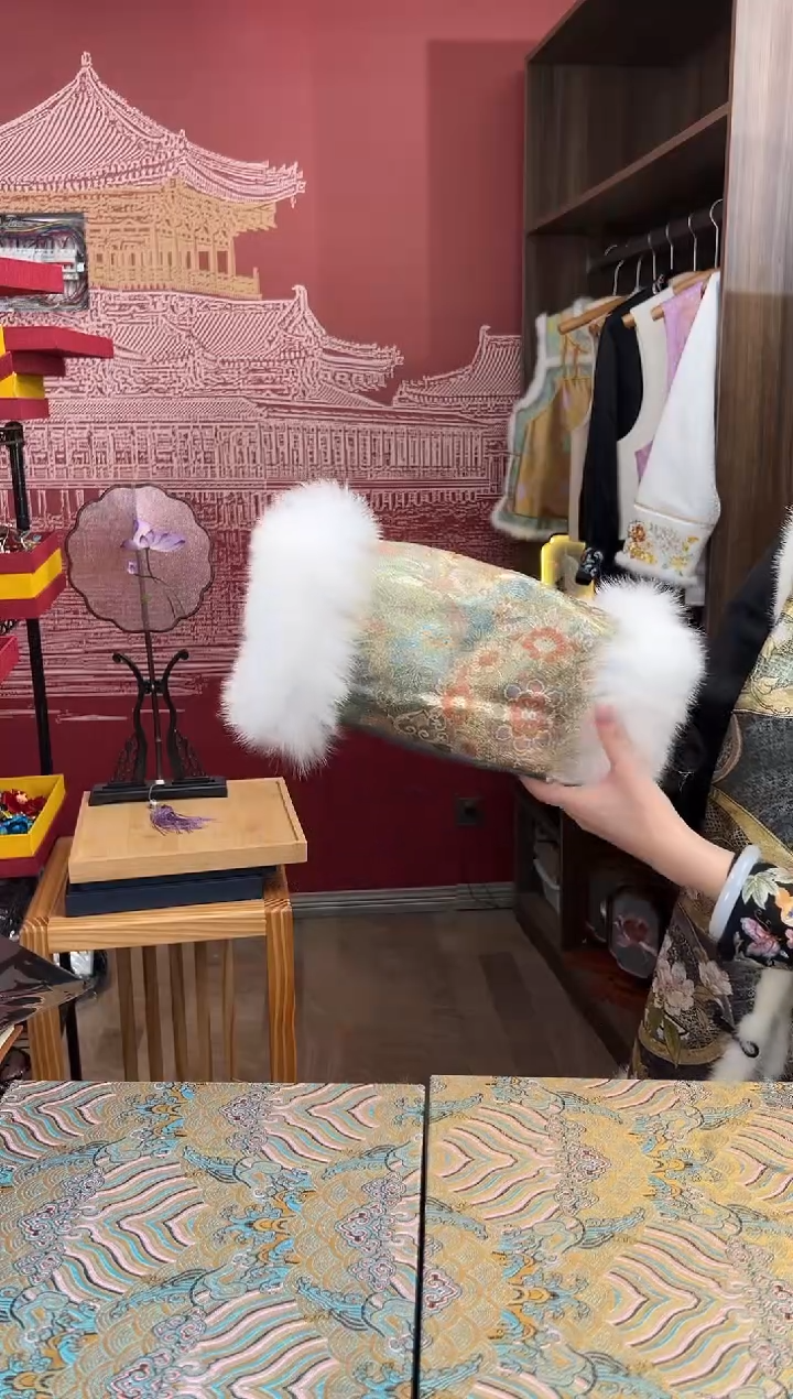 【闪购商品】刺绣非遗西阵织手捂