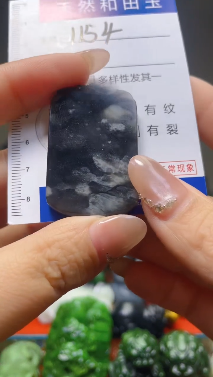 颈饰未镶嵌和田玉1154