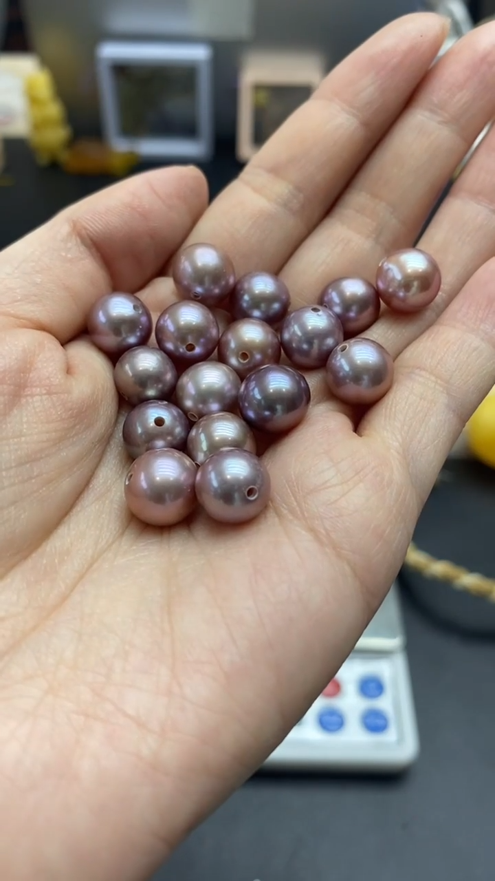 未镶嵌珠宝奇石淡水珍珠60多样性发其2个默认有瑕