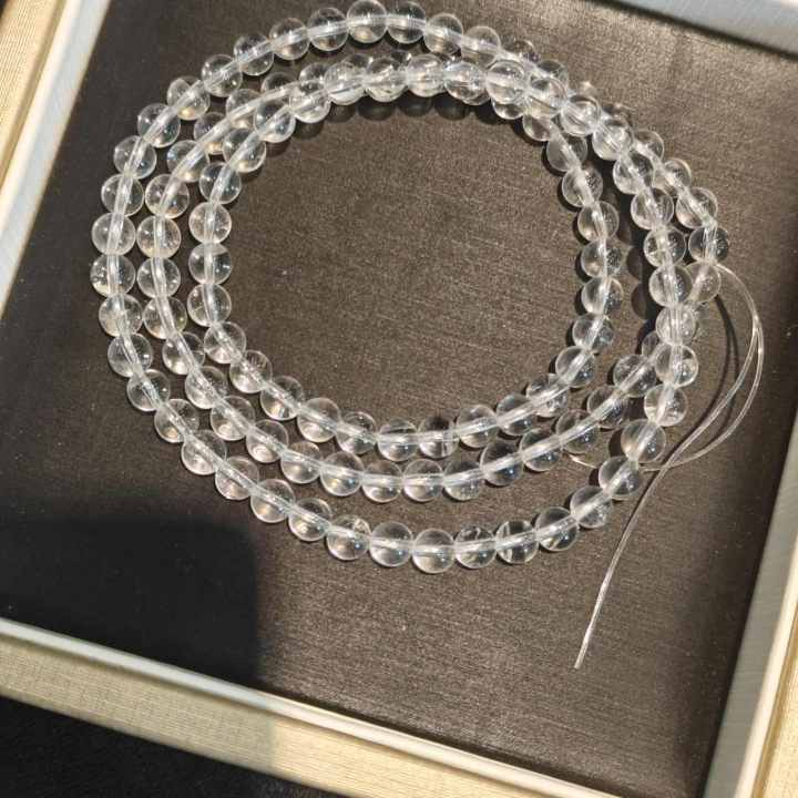 白水晶长串5mm-540446