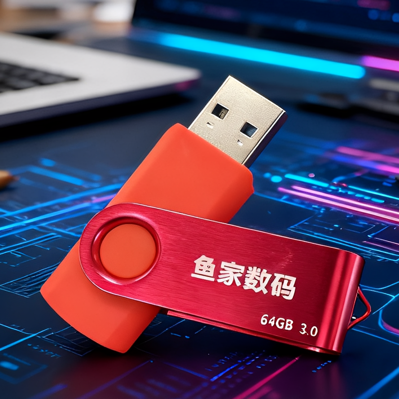 准新品  鱼公公定制3.0超高速U盘64G/128G容量福利款