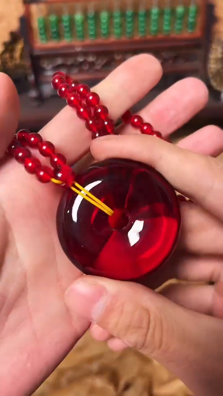 【闪购商品】血珀颈饰未镶嵌好运来直播间专属链接