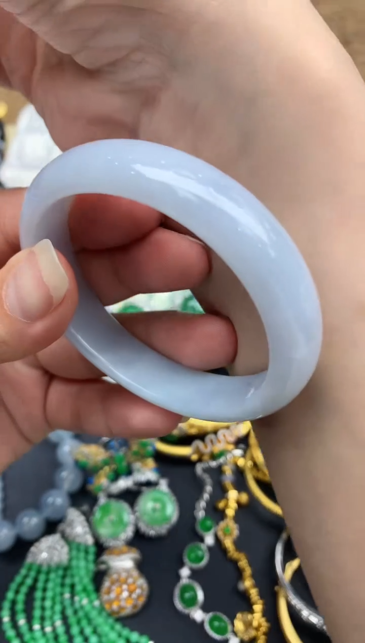 【闪购商品】翡翠手镯未镶嵌69-中国好珍宝