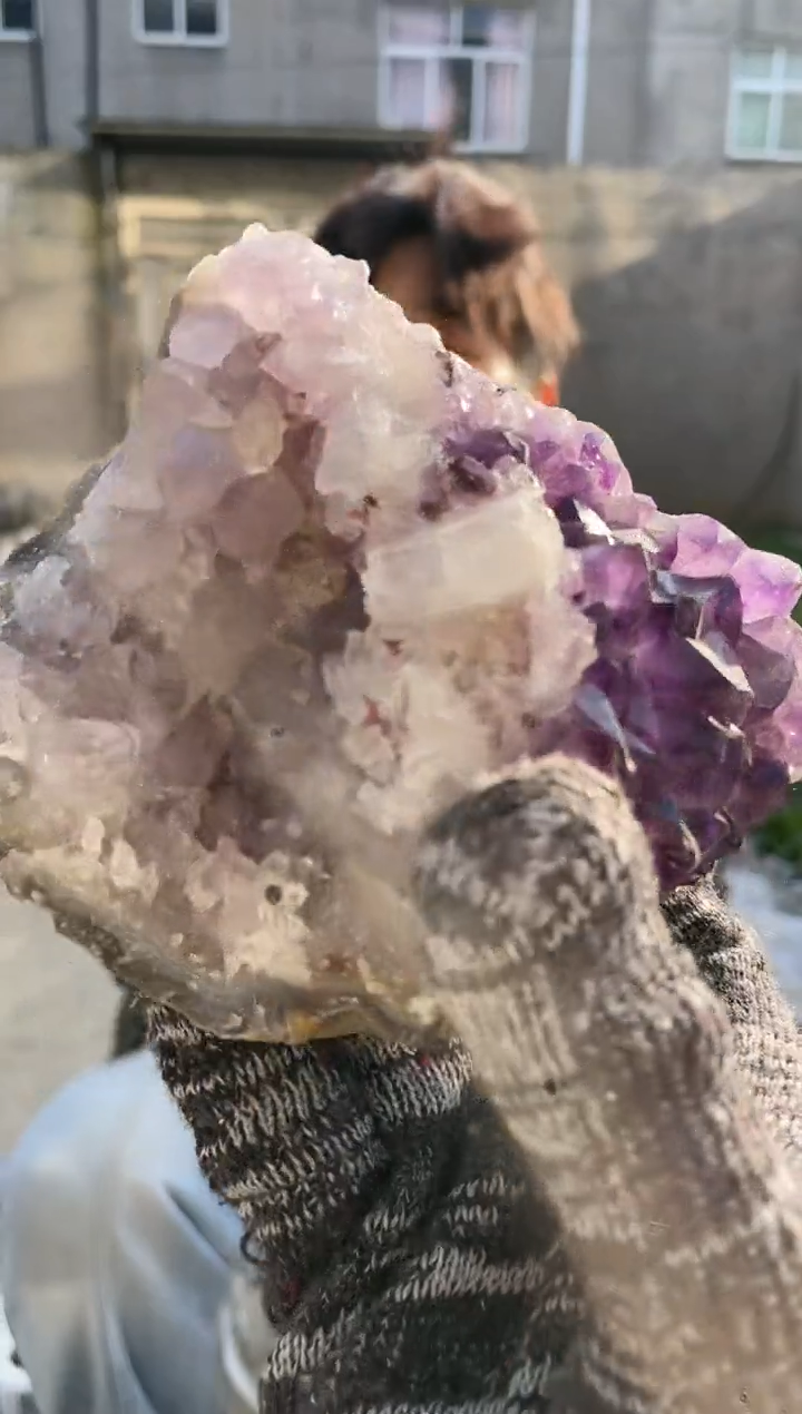 【闪购商品】水晶摆件未镶嵌紫水晶  底座  388