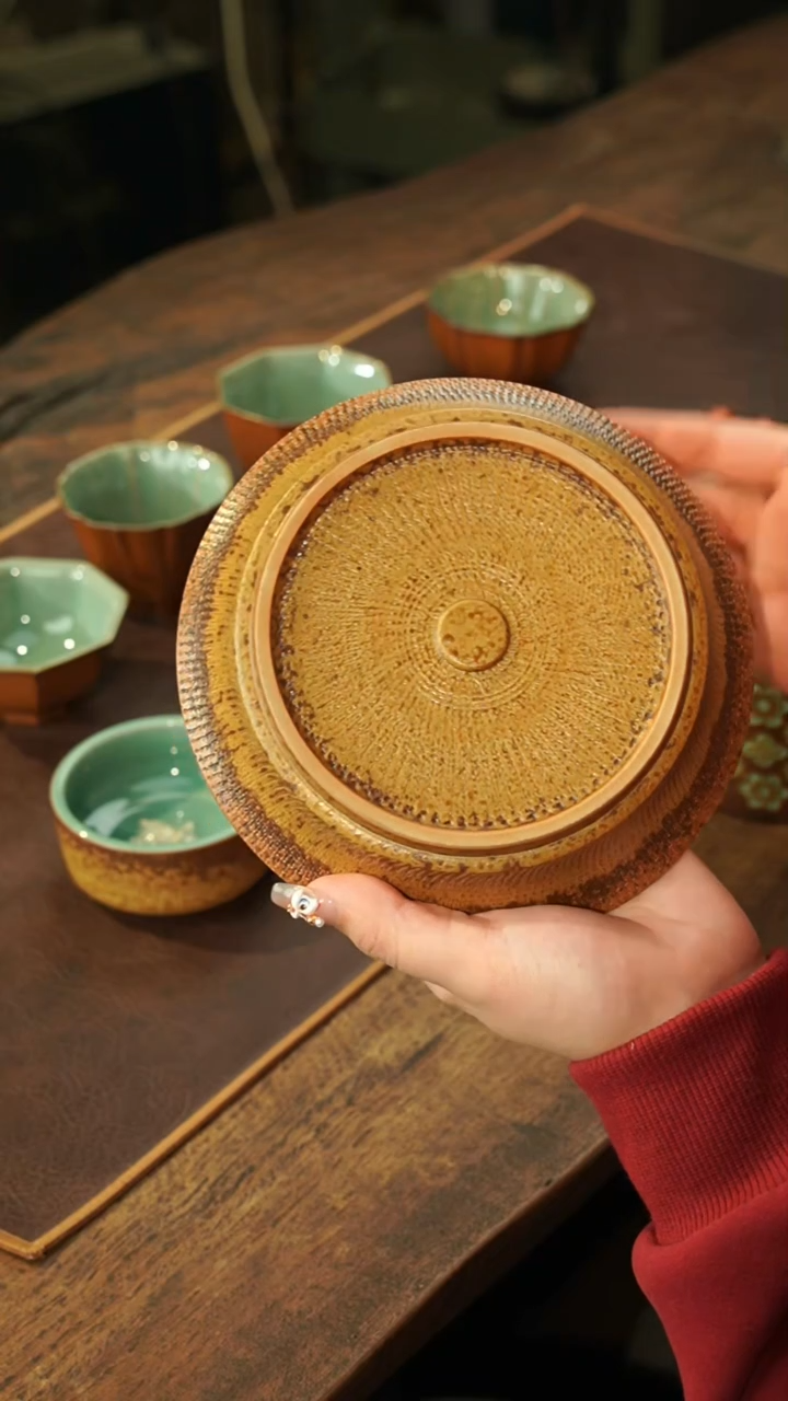 【闪购商品】瓷片祁白 草木灰 壶承